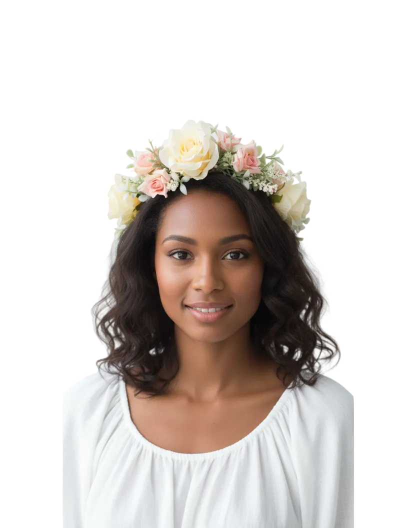 Couronne de fleurs – Tiffany
