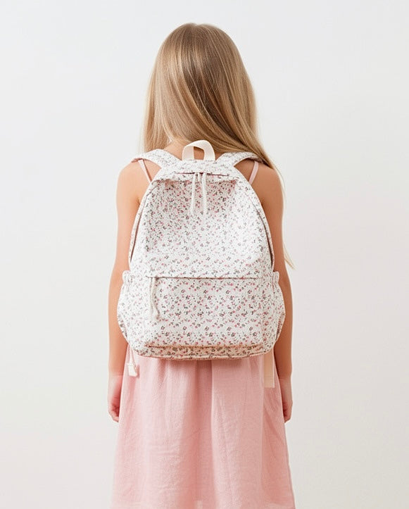 Sac à dos - Petites fleurs discrètes