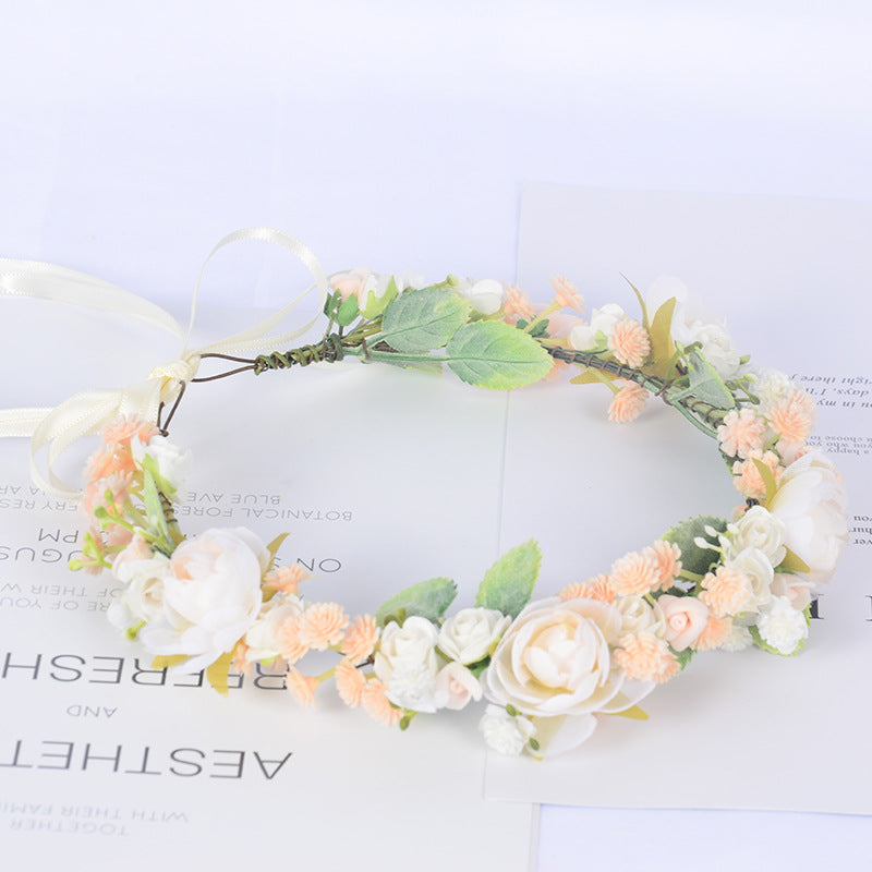 Couronne de fleurs pour adolescente – Charlotte