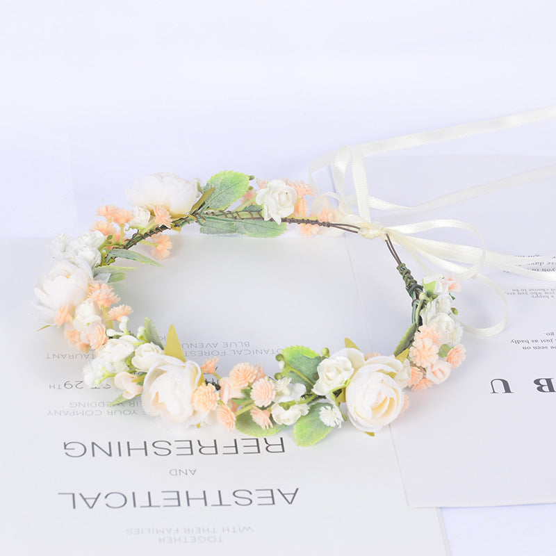 Couronne de fleurs pour adolescente – Charlotte