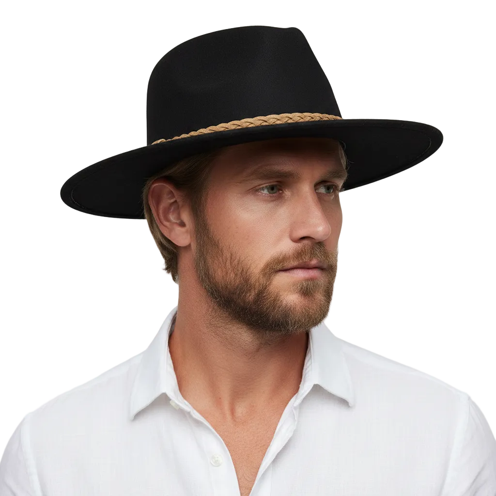 Chapeau western en daim pour Homme — Charlie