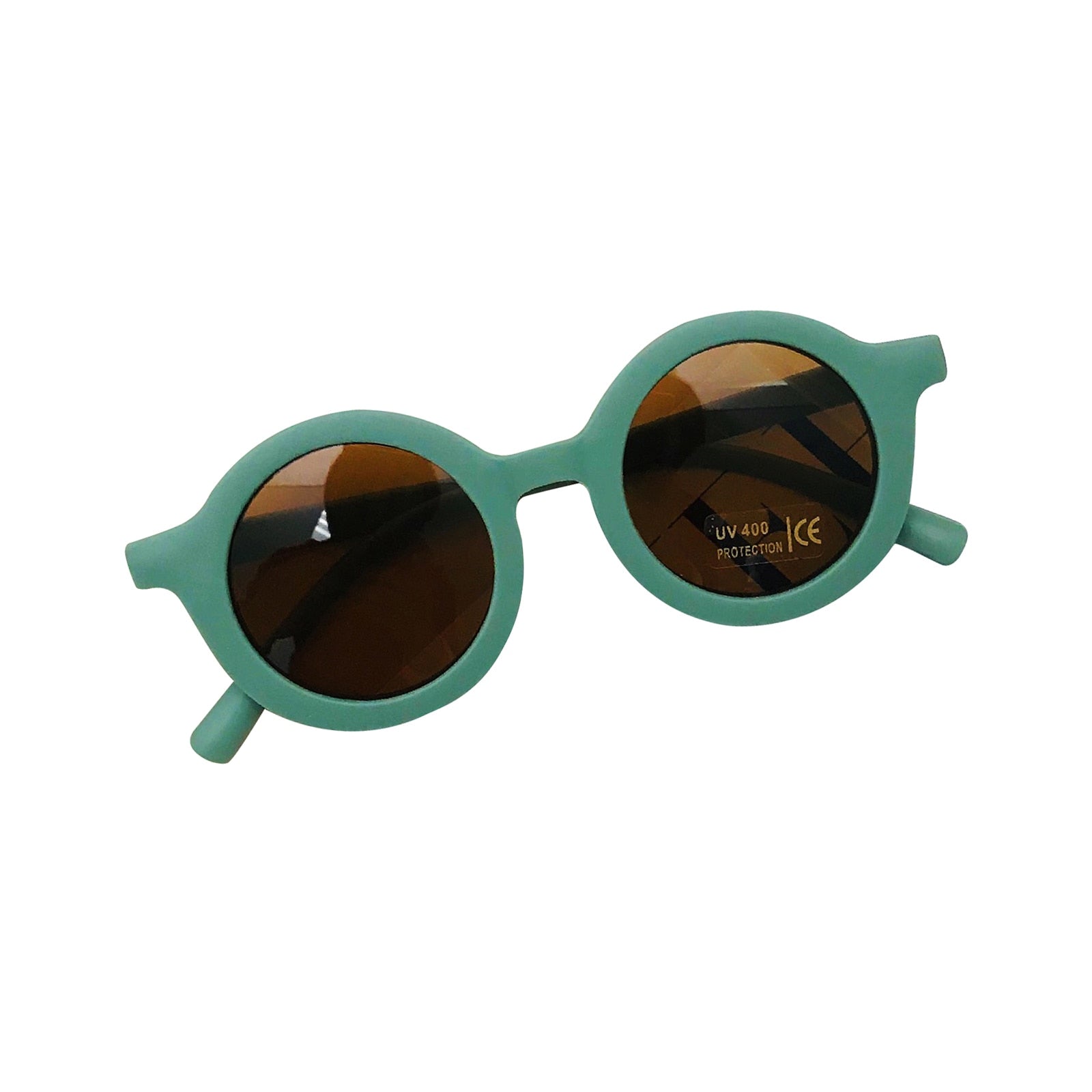 Lunettes de soleil enfant style rétro rond – protection UV