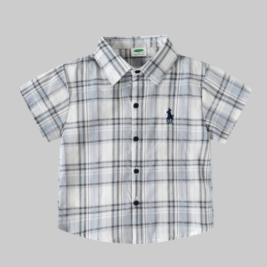 Chemise manches courtes - Carreaux