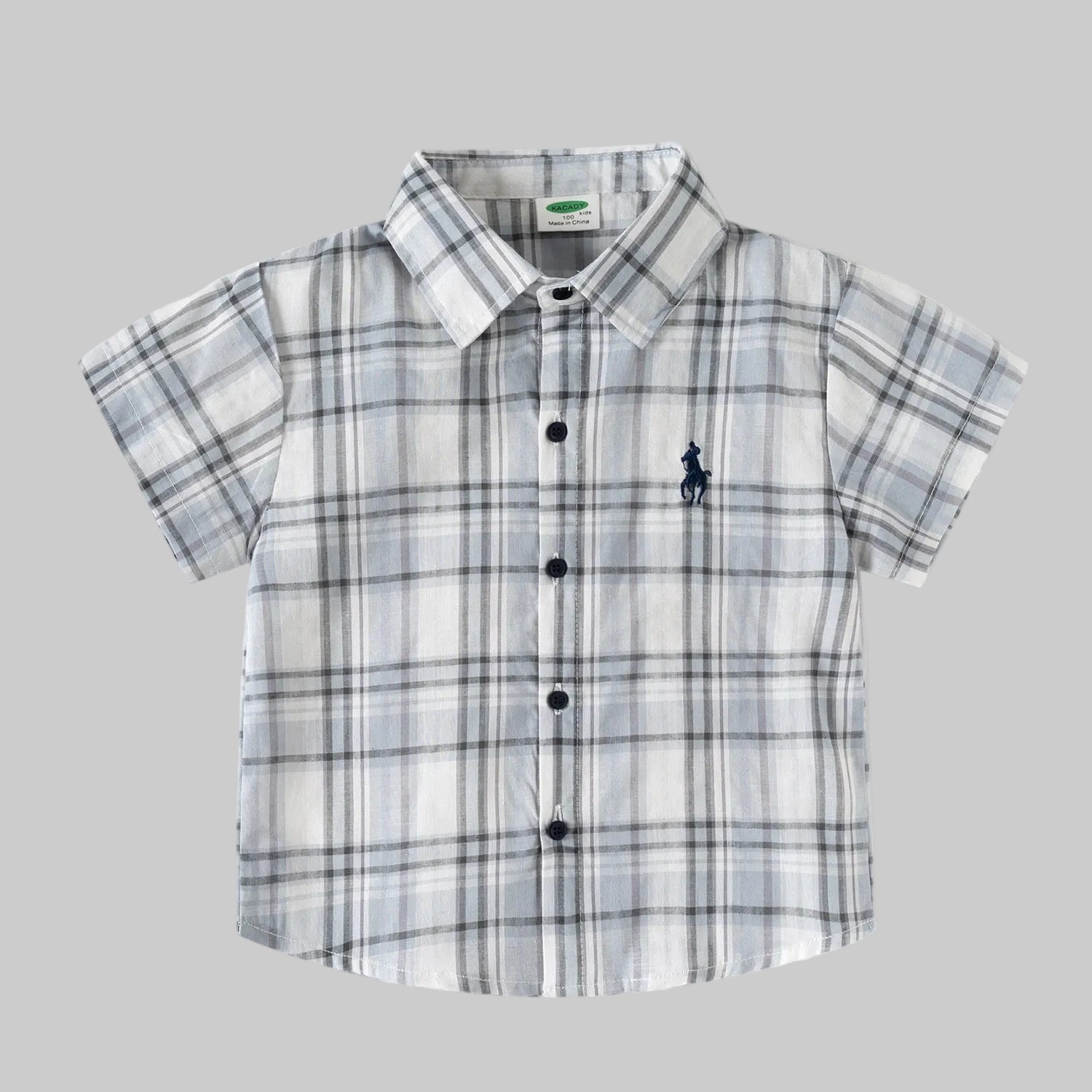 Chemise manches courtes - Carreaux