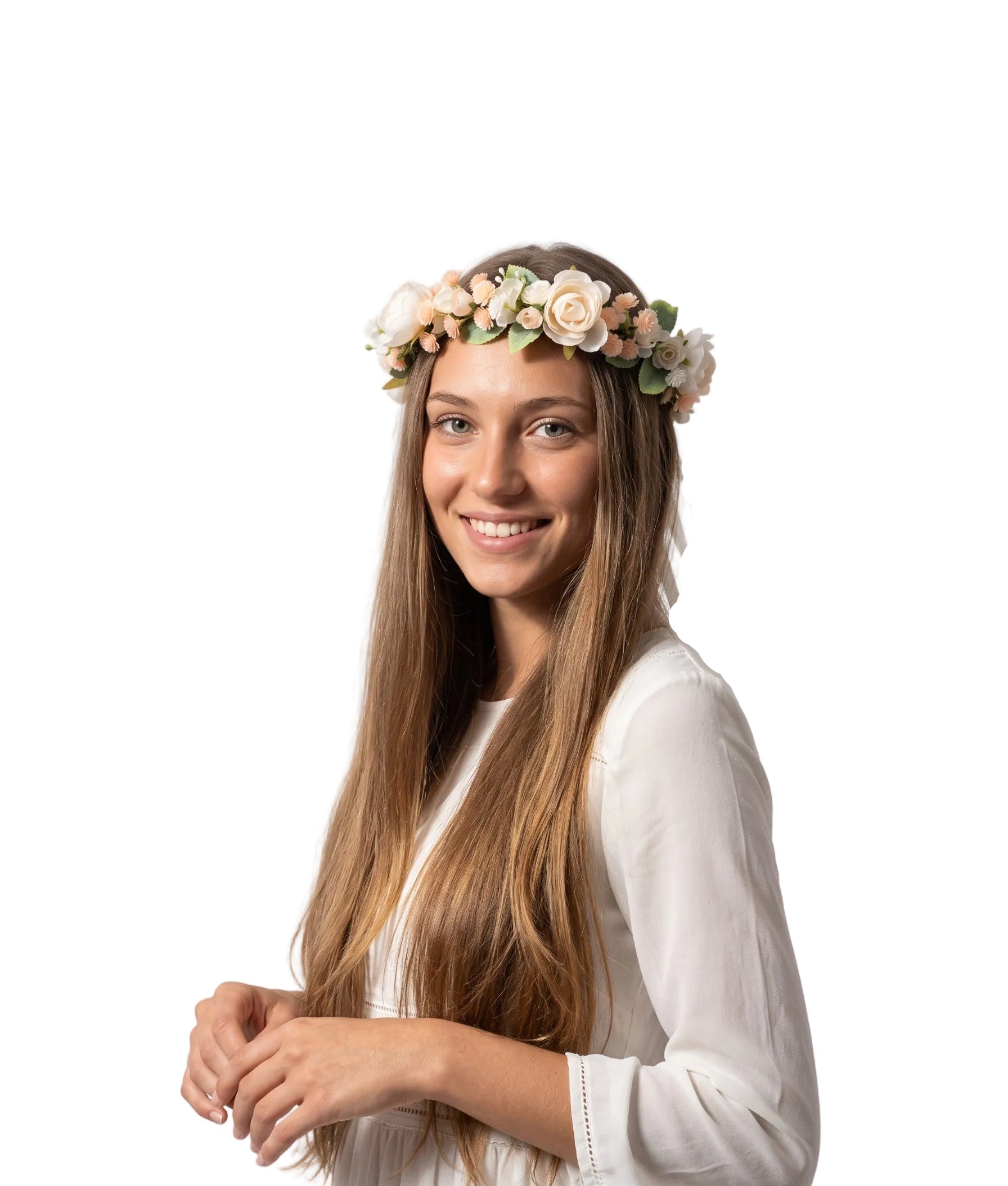 Couronne de fleurs – Charlotte