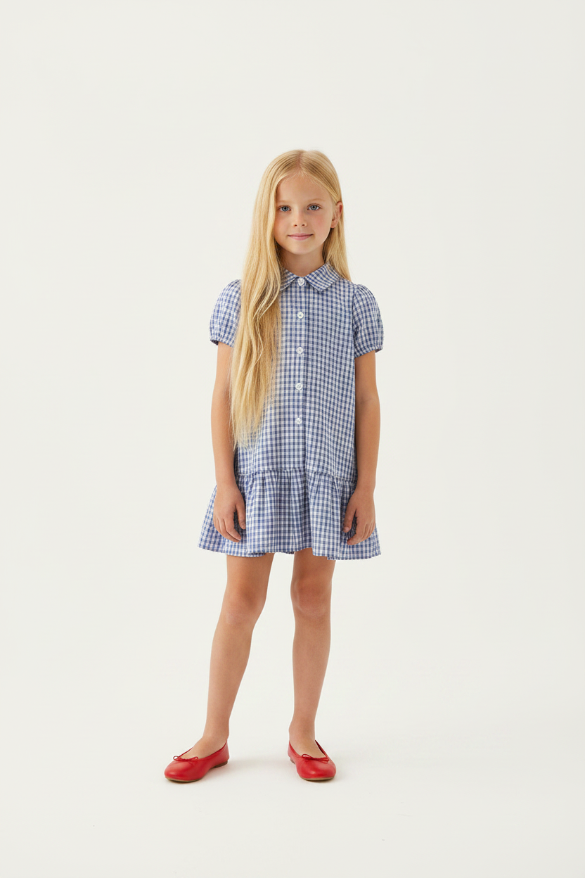 Robe à carreaux - Luisa