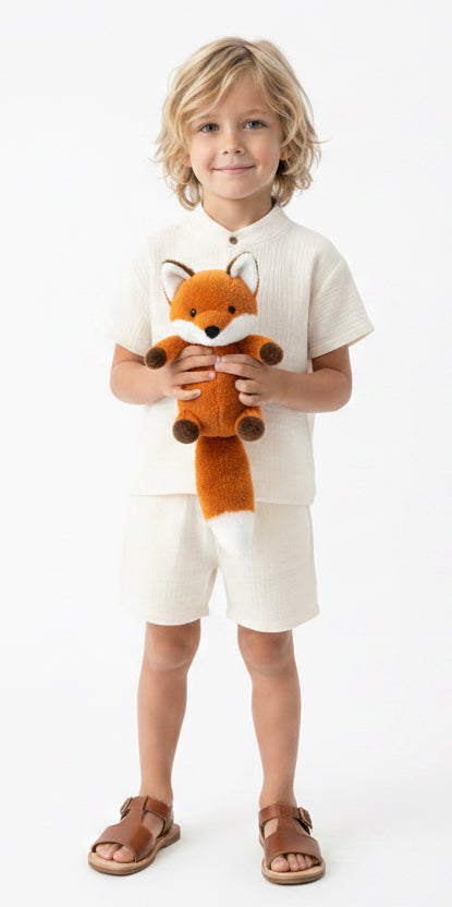 Ensemble en Coton et Lin – Chemise et Short