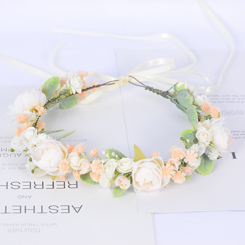 Couronne de fleurs pour adolescente – Charlotte
