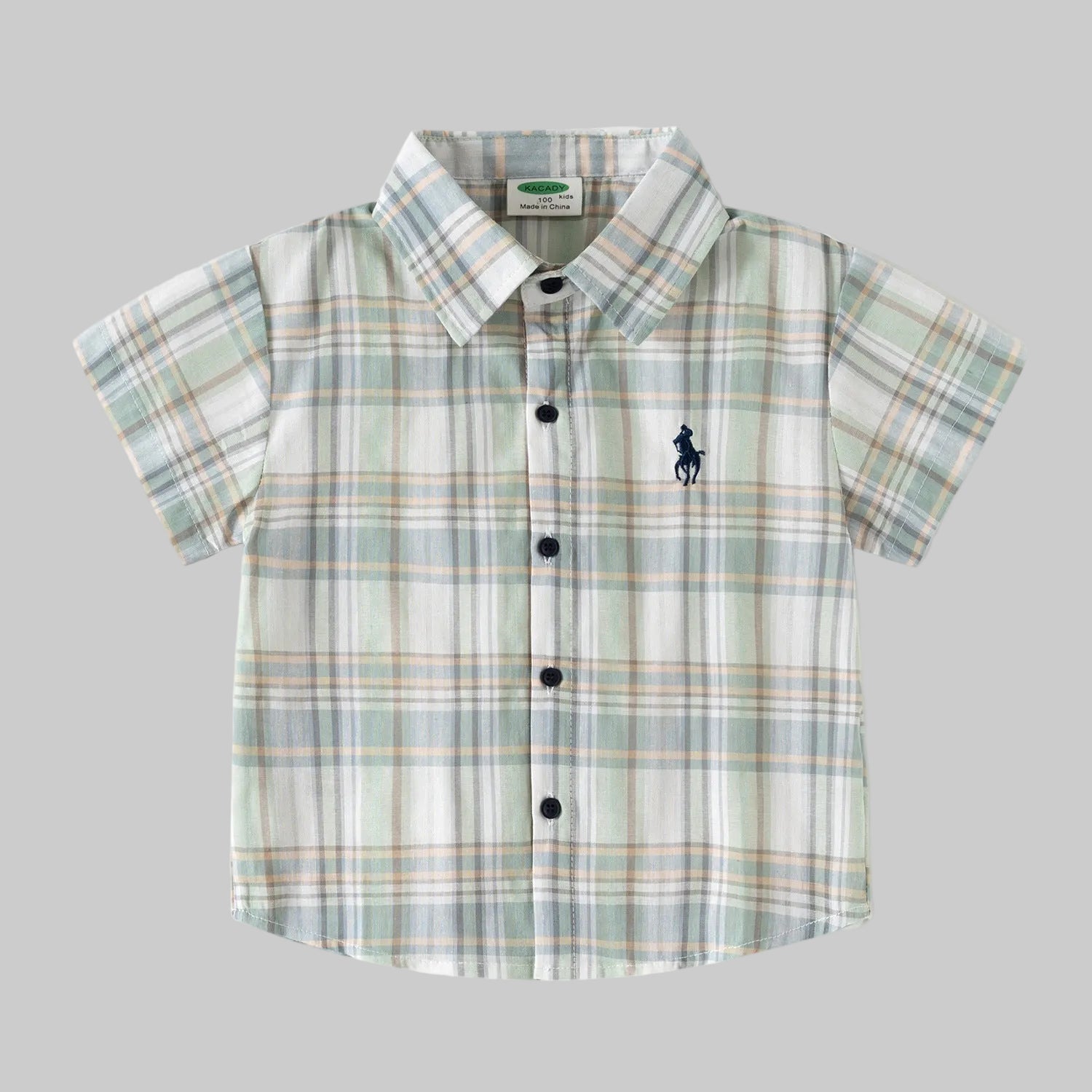 Chemise manches courtes - Carreaux
