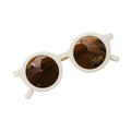 Lunettes de soleil enfant style rétro rond – protection UV