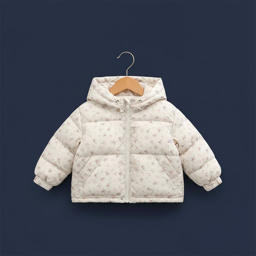 Doudoune Coupe-Vent à Capuche en Coton — MAYA