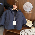Manteau d'hiver épais et chaud doublé polaire pour enfant — Victoria