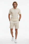 Ensemble beige - Polo et Short