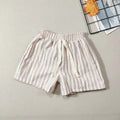 Shorts décontractés en pur coton pour enfants, pantalons pour enfants, pantalons pour garçons, pantalons pour filles, vestes pour bébés, style britannique, article unique