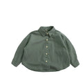 Chemise décontractée en coton à manches longues — Noah