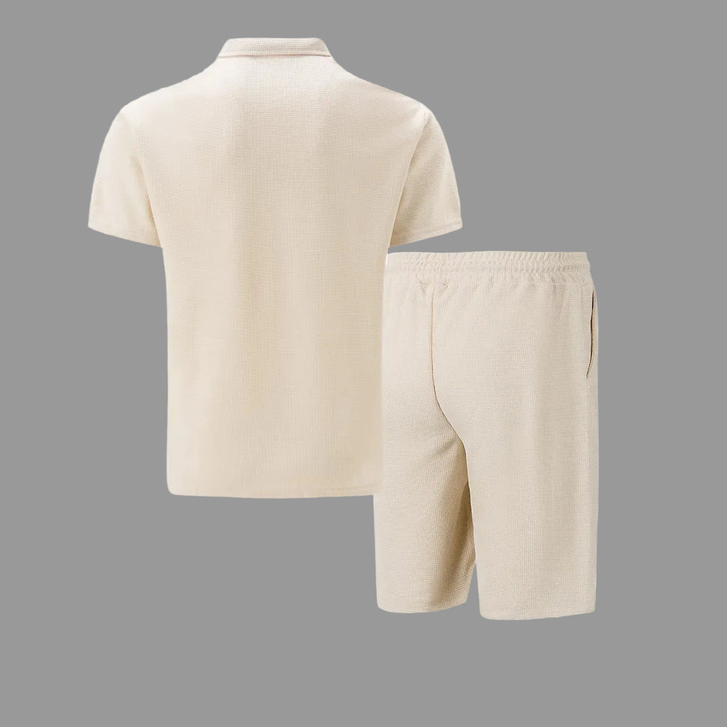 Ensemble beige - Polo et Short