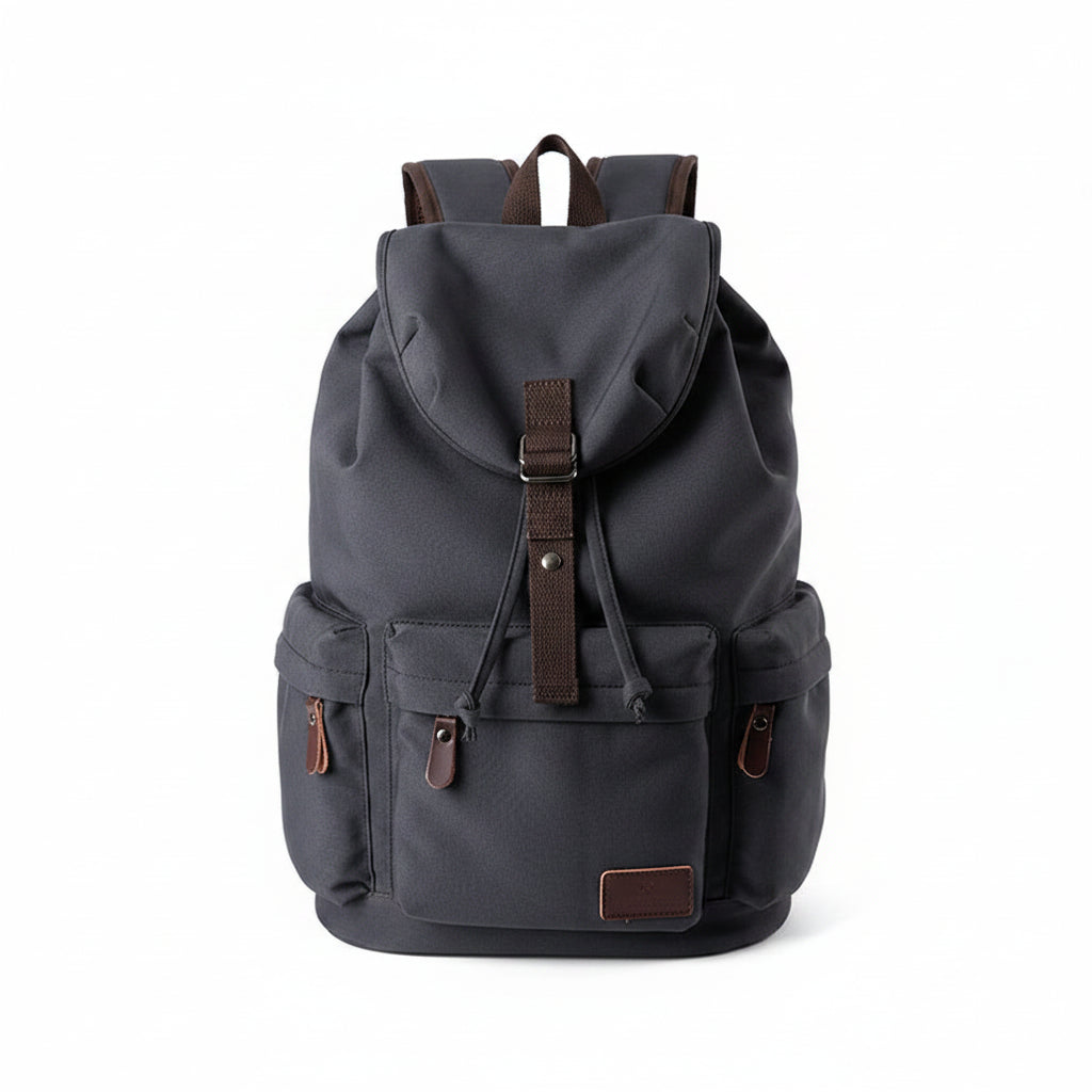 Vintage-Rucksack für Herren, großes Fassungsvermögen, strapazierfähig und Top-Qualität