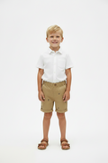 Short élégant en coton – Petites ancres marines