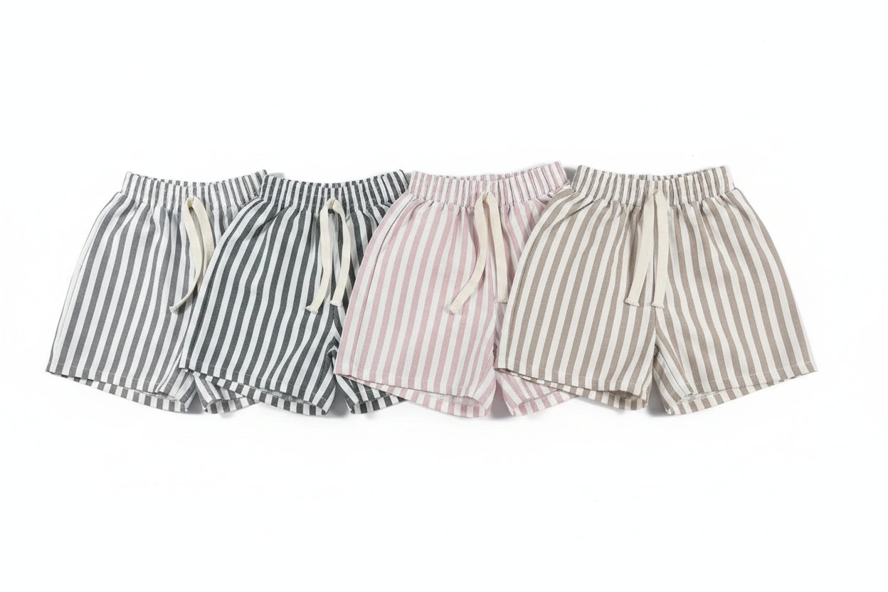 Shorts décontractés en pur coton pour enfants, pantalons pour enfants, pantalons pour garçons, pantalons pour filles, vestes pour bébés, style britannique, article unique